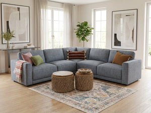 Marlow Sofa Grey Large Corner - Xshowhome