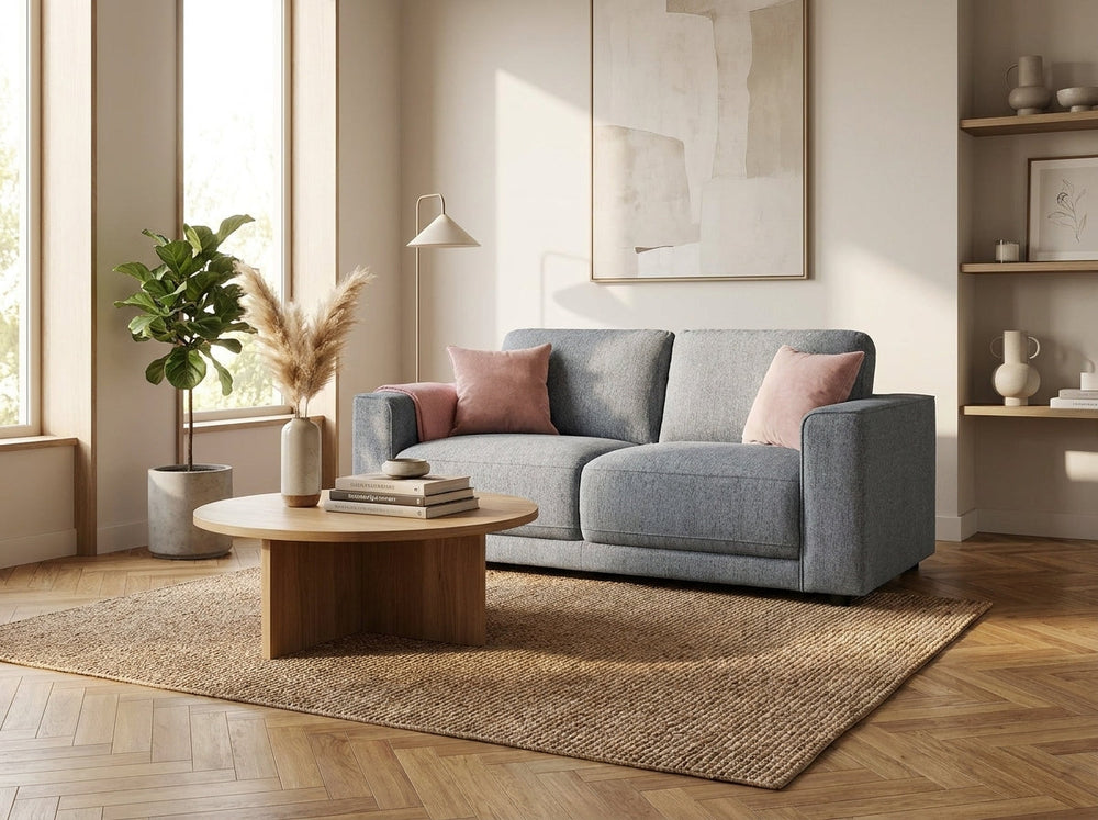 Marlow Sofa Grey 2 Seater - Xshowhome