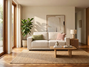 Marlow Sofa Beige 2 Seater - Xshowhome