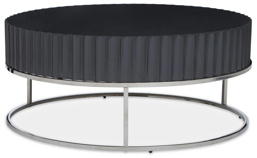 Genoa Grey Gloss Finish Coffee Table - XShowhome Limited - Xshowhome