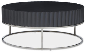Genoa Grey Gloss Finish Coffee Table - XShowhome Limited - Xshowhome
