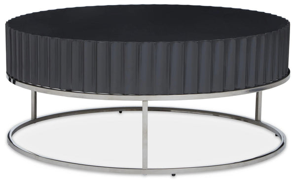 Genoa Grey Gloss Finish Coffee Table - XShowhome Limited - Xshowhome
