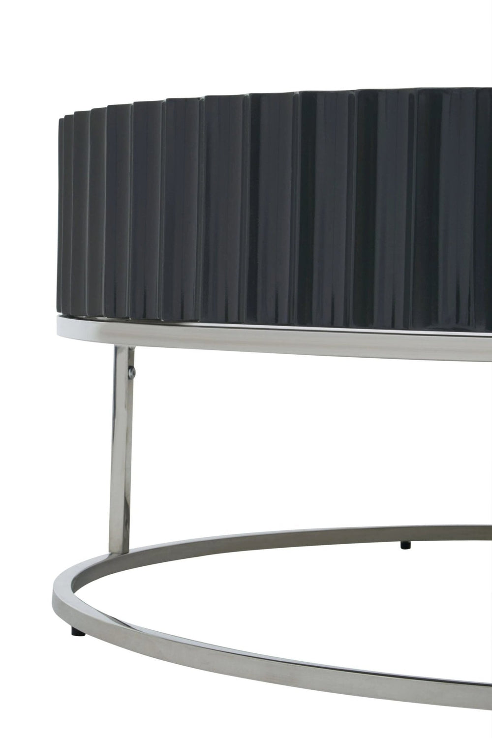 Genoa Grey Gloss Finish Coffee Table - XShowhome Limited - Xshowhome