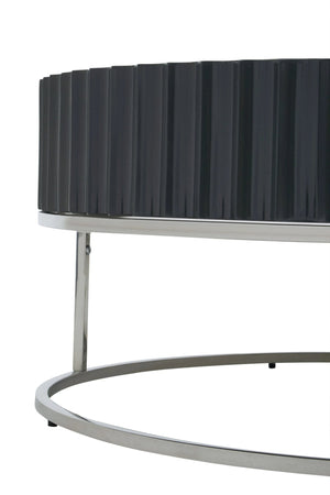 Genoa Grey Gloss Finish Coffee Table - XShowhome Limited - Xshowhome