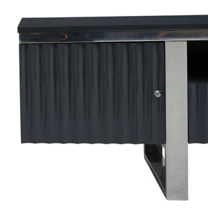 Genoa Grey Gloss Finish Media Unit - XShowhome Limited - Xshowhome