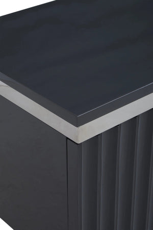 Genoa Grey Gloss Finish Media Unit - XShowhome Limited - Xshowhome