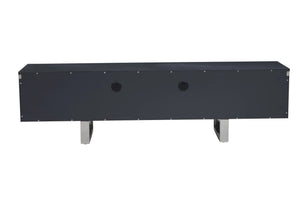 Genoa Grey Gloss Finish Media Unit - XShowhome Limited - Xshowhome