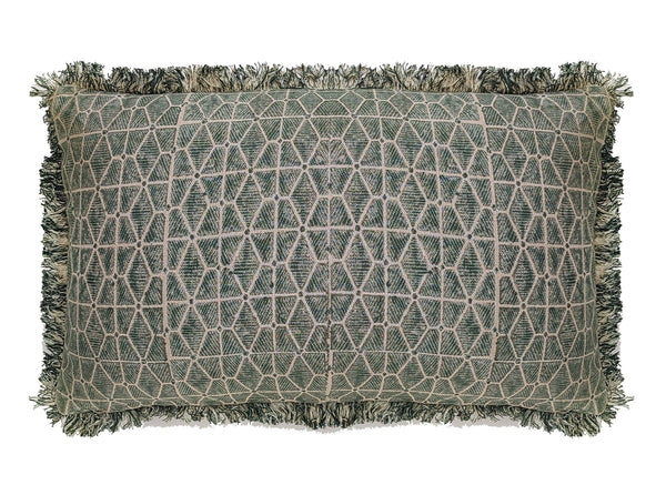 Geo Block Print Green 30x50 - ID10201058771274 - Canwell Interiors Limited - Malini