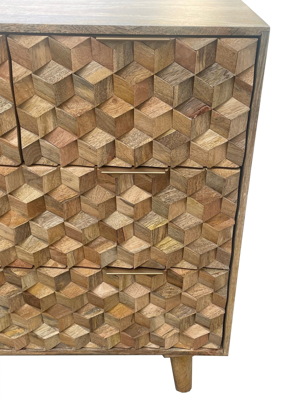 Geometric 2+2 Drawer Chest of Drawers - XShowhome Limited - Jaipur