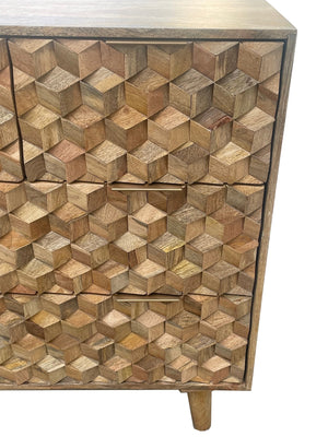 Geometric 2+2 Drawer Chest of Drawers - XShowhome Limited - Jaipur