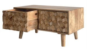Geometric Coffee Table with Drawer - XShowhome Limited - Jaipur