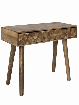 Geometric Console Table 2 Drawer - XShowhome Limited - Jaipur