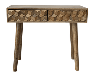 Geometric Console Table 2 Drawer - XShowhome Limited - Jaipur