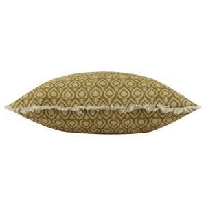 Georgi 50x50 Feather Filled Cushion Olive - Canwell Interiors Limited - Riva