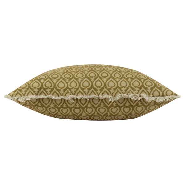 Georgi 50x50 Feather Filled Cushion Olive - Canwell Interiors Limited - Riva