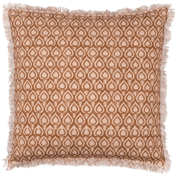 Georgi 50x50 Feather Filled Cushion Pecan - Canwell Interiors Limited - Riva