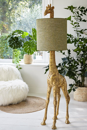 GIRAFFE Floor Lamp — Antique Bronze - Canwell Interiors Limited - Light & Living
