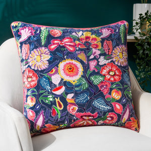 Glorine 50x50 Feather Filled Cushion Multi - Canwell Interiors Limited - Riva