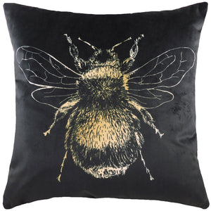 Gold Bee 43x43 C/c Black - Canwell Interiors Limited - Riva