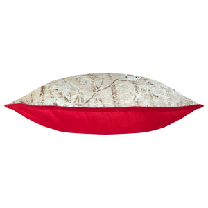 Goosie Velvet Chenille 43x43 Feather Filled Cushion Multi - Canwell Interiors Limited - Riva