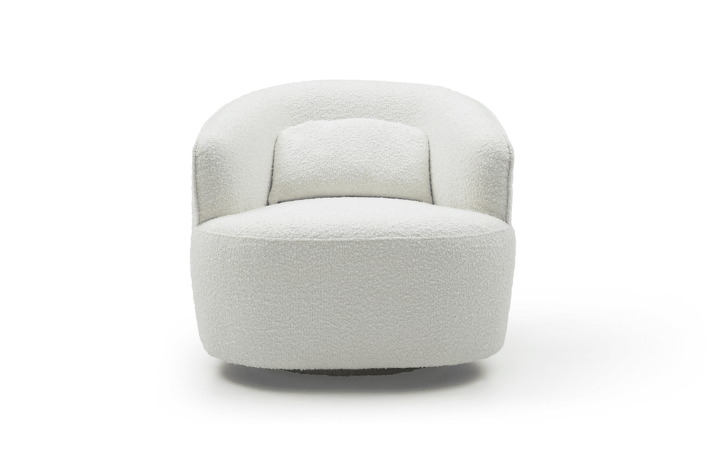 Grace Swivel Chair - Polar Bouclé - XShowhome Limited - Tommy Franks
