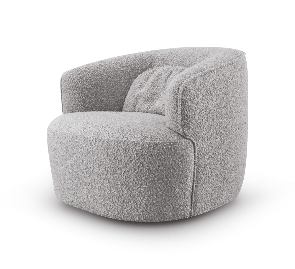 Grace Swivel Chair - Steam Bouclé - XShowhome Limited - Tommy Franks