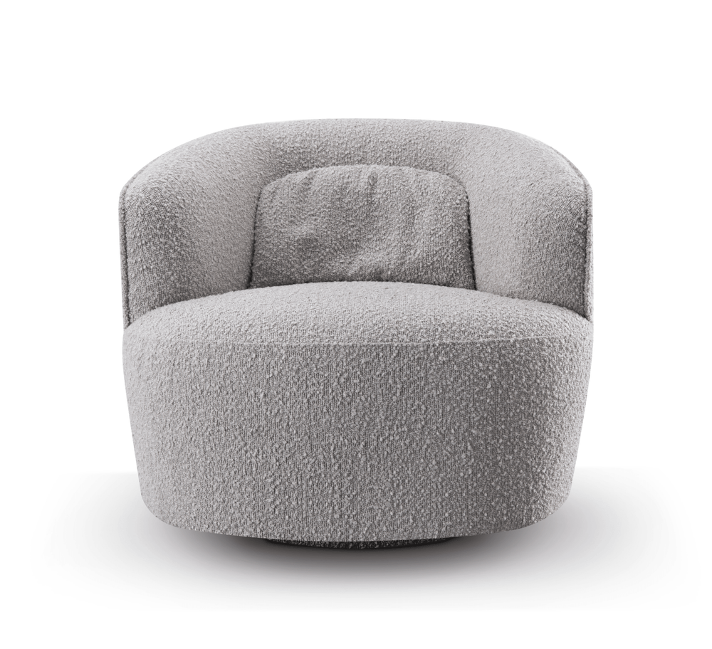 Grace Swivel Chair - Steam Bouclé - XShowhome Limited - Tommy Franks