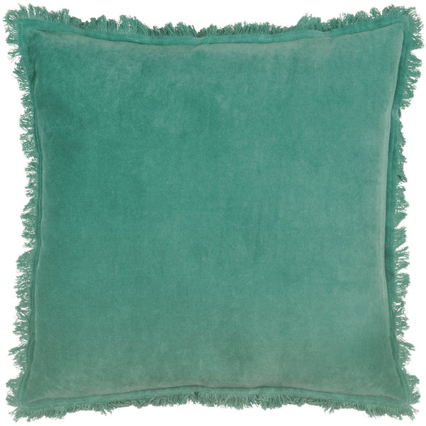 Gracie 45x45 Feather Filled Cushion Teal - Canwell Interiors Limited - Riva