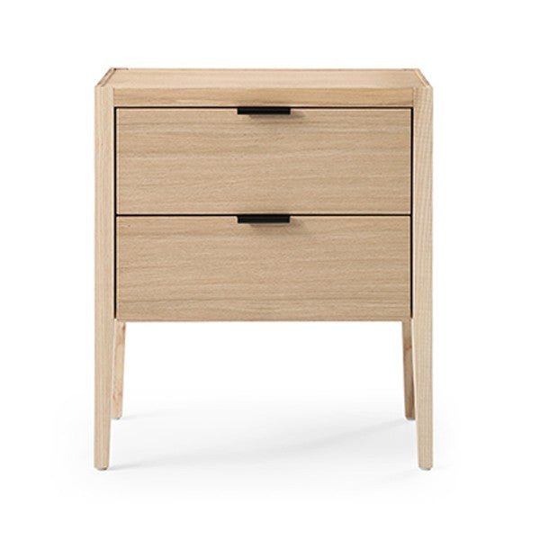 Grafiato Bedside Table - Two Drawer - XShowhome Limited - Tommy Franks