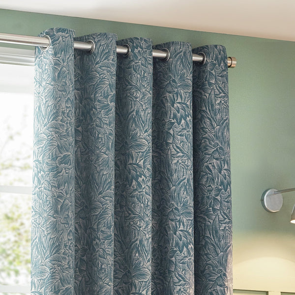 Grantley 117x137 Eyelet Curtains Wedgewood - Canwell Interiors Limited - Riva