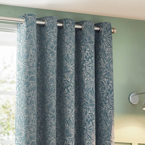 Grantley 167x182 Eyelet Curtains Wedgewood - Canwell Interiors Limited - Riva