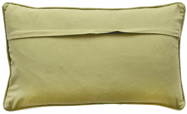 Green Maze Cushion 35x50 - Canwell Interiors Limited - Malini