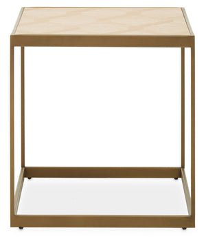Grenoble Small Oak Veneer Side Table - XShowhome Limited - Xshowhome
