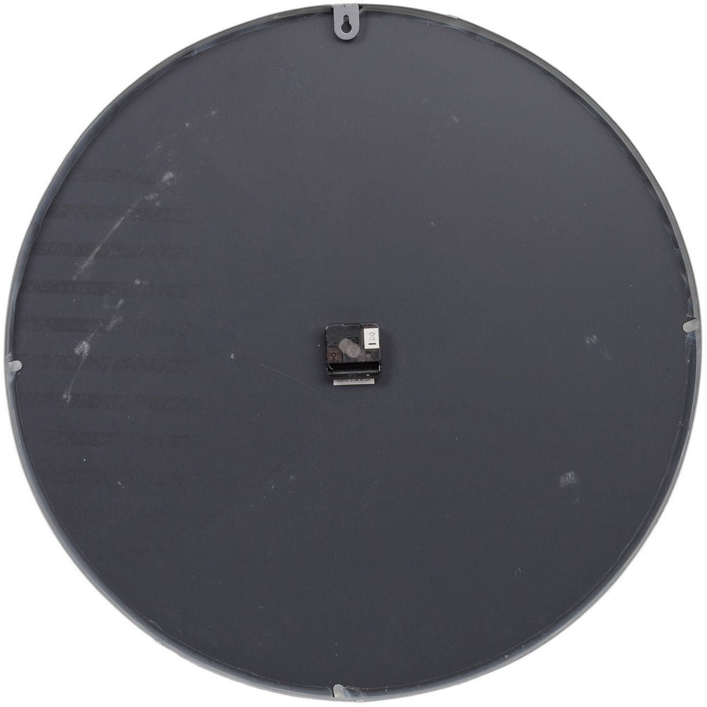 Grey Framed Beaded Mirrored Round Clock - XShowhome Limited - Libra