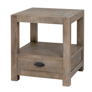 Haldon Collection 1 Drawer Side Table With Shelf - Canwell Interiors Limited - Hills