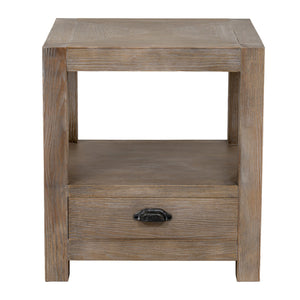 Haldon Collection 1 Drawer Side Table With Shelf - Canwell Interiors Limited - Hills