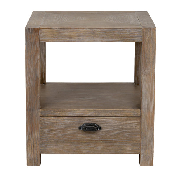 Haldon Collection 1 Drawer Side Table With Shelf - Canwell Interiors Limited - Hills
