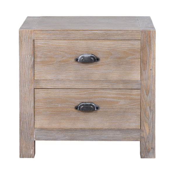Haldon Collection 2 Drawer Bedside Table - XShowhome Limited - Hills