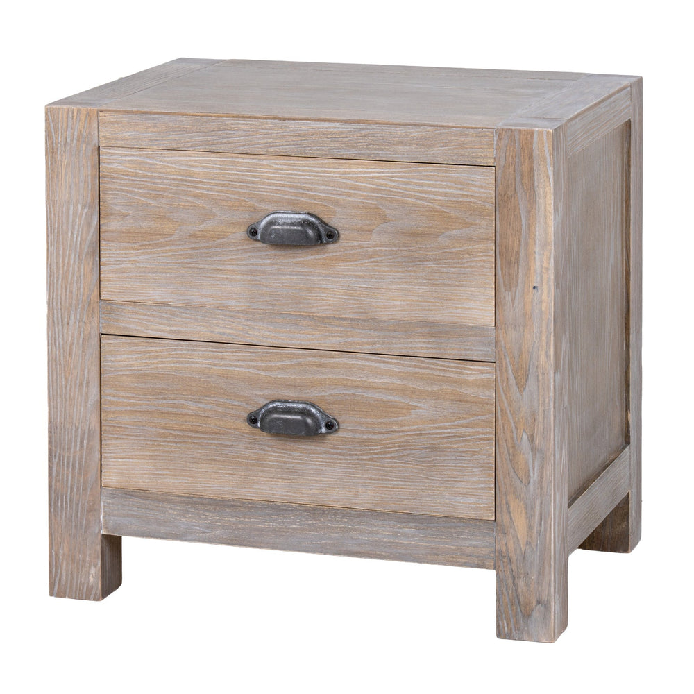 Haldon Collection 2 Drawer Bedside Table - XShowhome Limited - Hills