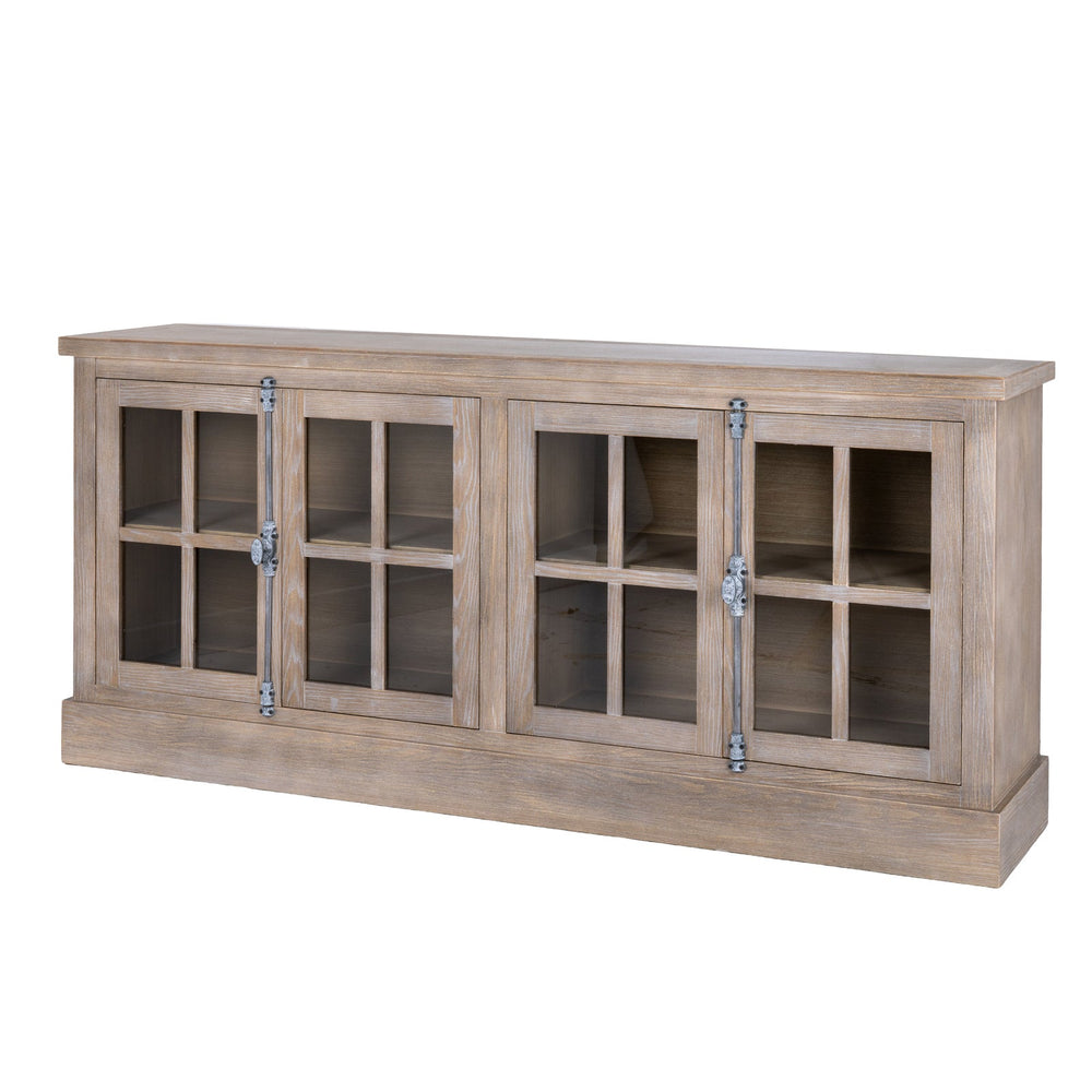 Haldon Collection 4 Door Glazed Sideboard - XShowhome Limited - Hills