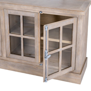 Haldon Collection 4 Door Glazed Sideboard - XShowhome Limited - Hills