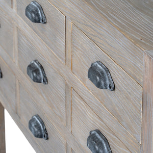 Haldon Collection 9 Drawer Chest With Shelf - Canwell Interiors Limited - Hills