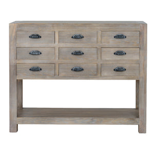 Haldon Collection 9 Drawer Chest With Shelf - Canwell Interiors Limited - Hills
