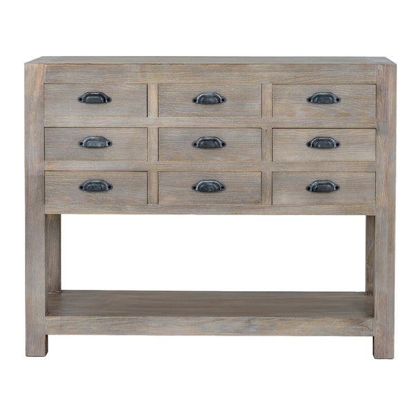 Haldon Collection 9 Drawer Chest With Shelf - Canwell Interiors Limited - Hills