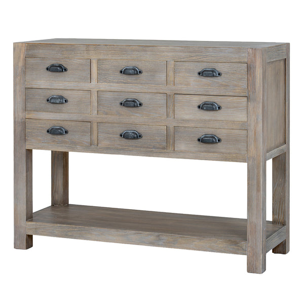 Haldon Collection 9 Drawer Chest With Shelf - Canwell Interiors Limited - Hills
