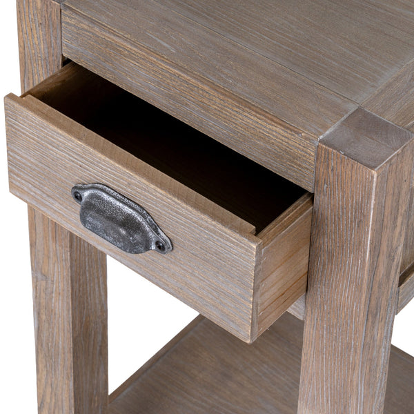 Haldon Collection Large 1 Drawer Lamp Table - XShowhome Limited - Hills