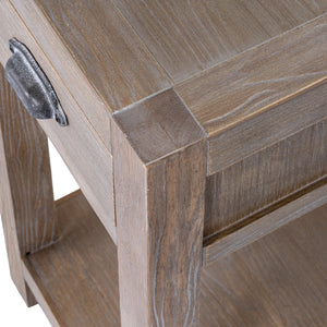 Haldon Collection Large 1 Drawer Lamp Table - XShowhome Limited - Hills