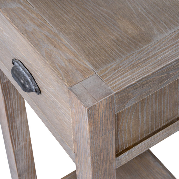 Haldon Collection Small 1 Drawer Lamp Table - XShowhome Limited - Hills