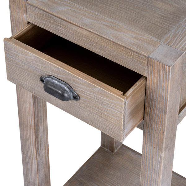 Haldon Collection Small 1 Drawer Lamp Table - XShowhome Limited - Hills