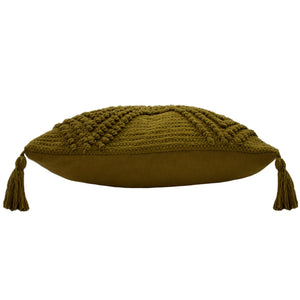 Halmo 45x45 Feather Filled Cushion Moss - Canwell Interiors Limited - Riva